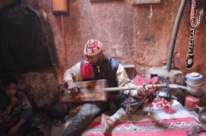 Gnawa musician