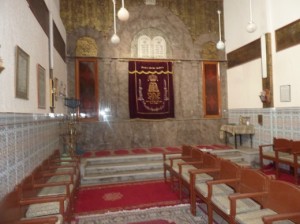 An old Synagogue in Marrakech's historic Jewish Quarter