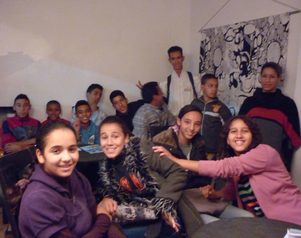 English Class at Henna Cafe, Marrakech