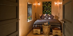 The Hibiscus room at riad Papillon